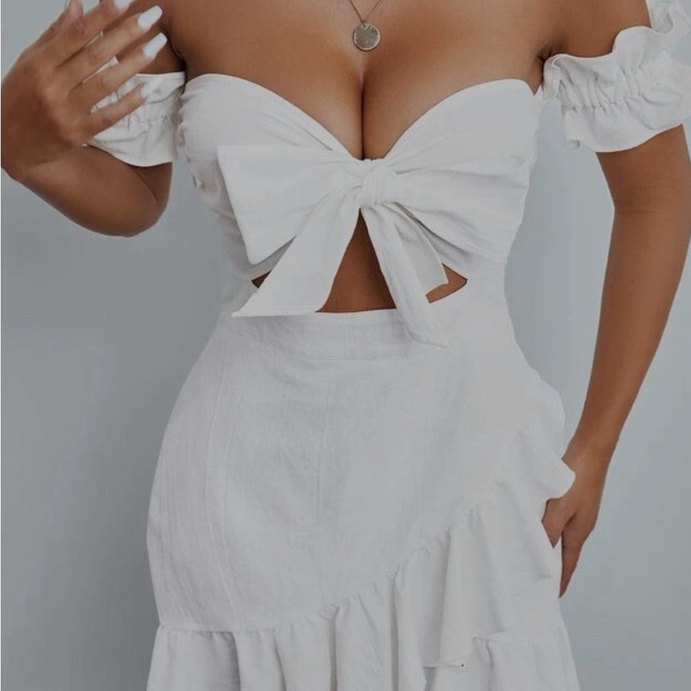 White dress